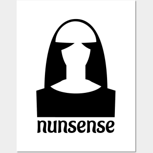 Nunsense - holy wordgame design Posters and Art